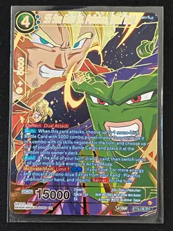 Dragon Ball Super Card Game SS Son Goku Vs. Paikuhan, Dead Heat SPR Foil Card - Image 1