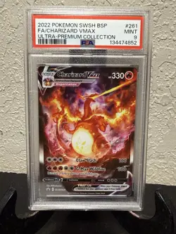 Charizard VMAX SWSH261 : Sword & Shield Promo Card Holo - PSA 9 Mint - Image 1