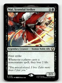 Mai, Scornful Striker 109 Foil R Avatar: The Last Airbender - Image 1
