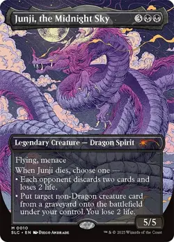 Junji, the Midnight Sky Secret Lair Encyclopedia NM MTG - Image 1