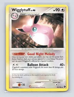 Pokemon TCG Wigglytuff 32/106 Great Encounters Normal DMG - Image 1