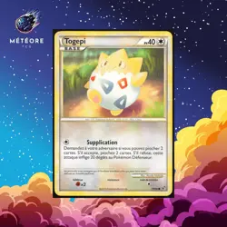 Carte Pokemon Togepi 70/90 HS Indomptable Francais - Image 1