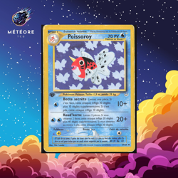 Carte Pokemon Poissoroy 37/64 Edition 1 Neo Revelation Francais - Image 1