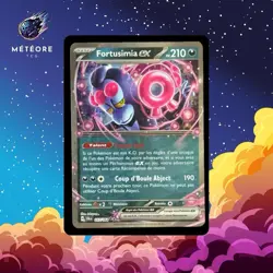 Carte Pokemon Fortusimia Ex 037/064 Fable nebuleuse Francais - Image 1