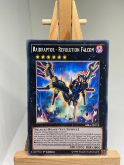 Raidraptor - Revolution Falcon - 1st Edition WIRA-EN023 - NM - YuGiOh - Image 1