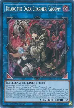 Yu-Gi-Oh! Dharc the Dark Charmer, Gloomy (Secret Rare) Secret Rare RA03-EN048 NM - Image 1