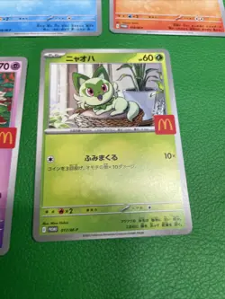 Set of 5 Pokemon Card McDonald's Promo 2025 Japanese without pikachu b479 - Image 5