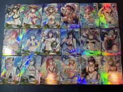 Goddess Story Waifu Bikini 18 x Character Doujin Cards Maiden Girl Party SSR UR - Image 1