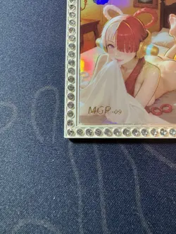Uta Diamond Card Silver Metal Beautiful Waifu Doujin Case Prize One Piece - Image 5