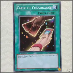 Cards of Consonance - DP10-EN019 - Common 1st Edition Yugioh - Image 1