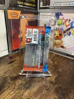 Pokemon Sealed 2014 XY Base Set Booster Pack, Xerneas Artwork in Acrylic Case - Image 2