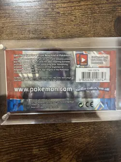 Pokemon Sealed 2014 XY Base Set Booster Pack, Xerneas Artwork in Acrylic Case - Image 3
