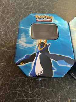 Pokemon TCG Empty tins Ex era, Lucario, Empoleon, Kyogre - Image 2