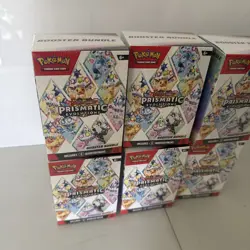 Pokemon TCG Scarlet & Violet Prismatic Evolutions Booster Bundle New *Lot Of 6 - Image 2