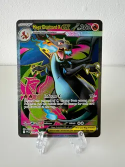 Mega Charizard X ex 109/094 - Ultra Rare - Phantasmal Flames - Pokemon TCG - Image 1