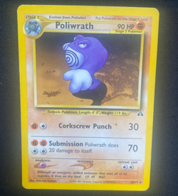 Poliwrath 28/75 Pokemon Neo Discovery Regular (HP) - Image 1