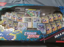 Pokemon TCG: Crown Zenith Sea and Sky Premium Collection Box Damaged Box - Image 2