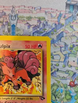 Brock's Vulpix 37/132 W Stamp Promo LP Vintage WOTC - Pokemon TCG - Image 5