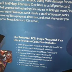 Pokemon Mega Charizard X ex Ultra Premium Collection (UPC) Box SEALED - Image 3