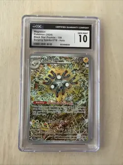 Magneton SVP 159 - CGC Gem Mint 10 - Surging Sparks ETB Promo- Pokemon TCG 2024 - Image 1