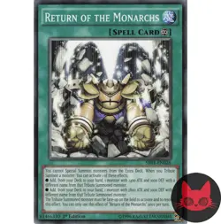 Yugioh Return of the Monarchs SR01-EN026 Common 1st Edition NM - Image 1