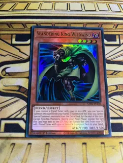 Yugioh Wandernder Konig Wildwind GFP2-EN110 Ultra Rare - Image 1