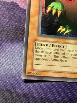 Yugioh Kuriboh - MRD-071 - Unlimited Super Rare - Damaged - Image 4