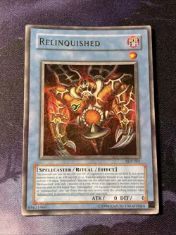 Relinquished sdp-001 Unltd Ed (VLP) Ultra Rare Yu-Gi-Oh! - Image 1