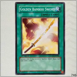 Golden Bamboo Sword - LODT-EN062 - Common 1st Edition Yugioh - Image 1
