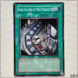 Dark Factory of Mass Production - DR3-EN037 - Common Yugioh - Image 1