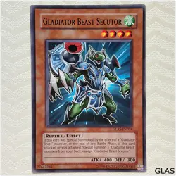Gladiator Beast Secutor - GLAS-EN024 - Common Unlimited Yugioh - Image 1