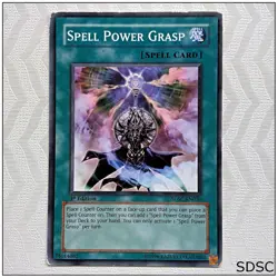 Spell Power Grasp - SDSC-EN020 - Common 1st Edition Yugioh - Image 1