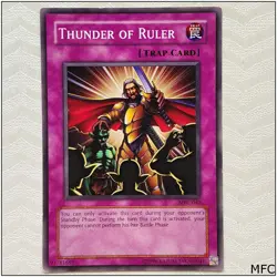 Thunder of Ruler - MFC-042 - Common Unlimited Yugioh - Image 1