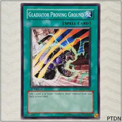 Gladiator Proving Ground - PTDN-EN061 - Common 1st Edition Yugioh - Image 1