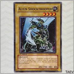 Alien Shocktrooper - TAEV-EN001 - Common 1st Edition Yugioh - Image 1
