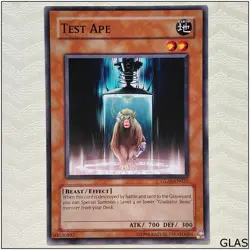 Test Ape - GLAS-EN025 - Common Unlimited Yugioh - Image 1