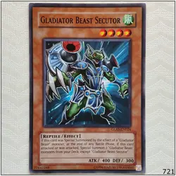 Gladiator Beast Secutor - GLAS-EN024 - Common Unlimited Yugioh - Image 1