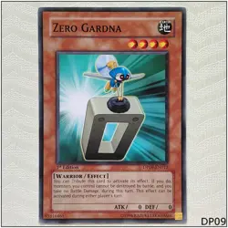 Zero Gardna - DP09-EN012 - Common 1st Edition Yugioh - Image 1