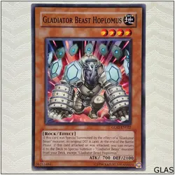 Gladiator Beast Hoplomus - GLAS-EN022 - Common Unlimited Yugioh - Image 1