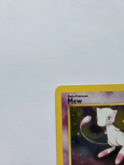 Mew 9 Holo rare Black Star Promo WOTC Vintage Pokemon Card 1999 TCG WP 9 - Image 4