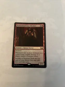 Professional Face-Breaker -Foil Light Play English MTG - Image 1