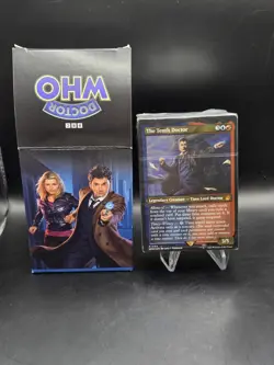 Doctor Who Universes Beyond: Timey Wimey Commander Deck Only Factory Sealed - Image 1