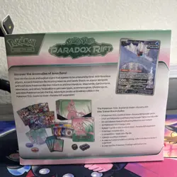 POKEMON Scarlet & Violet Paradox Rift Elite Trainer Box ETB Iron Valiant - Image 3