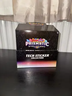 ?Pokemon TCG Prismatic Evolutions Tech Sticker Collection x 12 ???? - Image 3