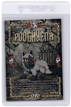 Pokemon Topps Team Rocket Set Poochyena - Image 1