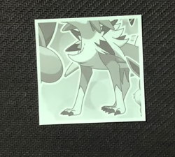 S1504 Gengar 14 Holo Japanese Pokemon Wafer Sticker - Image 2