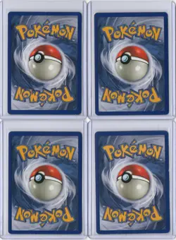 Vintage Pokemon TCG Base Set Lot Bulbasaur 44 Charmander 46 Squirtle 63 Pika 58 - Image 2