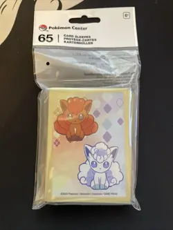 Vulpix Season Pokemon Center Card Sleeves (65 Count) New & Sealed - Image 1