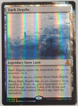 Magic The Gathering - Dark Depths Foil Card - From the Vault: Lore - Image 1