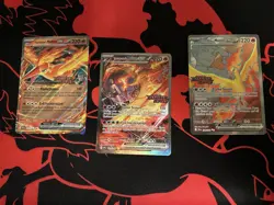 Pokemon TCG Team Rockets Moltres EX Destined Rivals Card Set 208/182 229/182 - Image 1